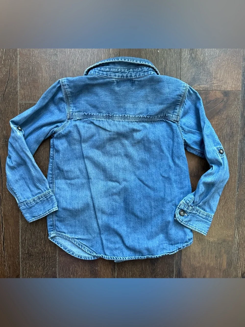 Old Navy Chambray Denim Shirt Size 5T